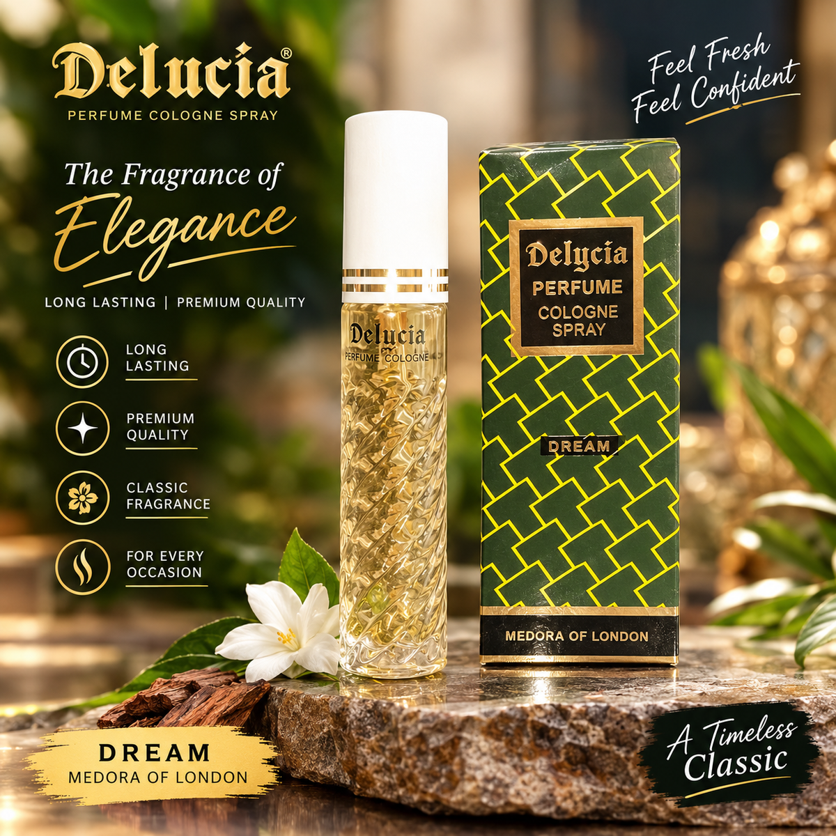 Delucia Dream Perfume Cologne Spray ā Premium Fragrance
