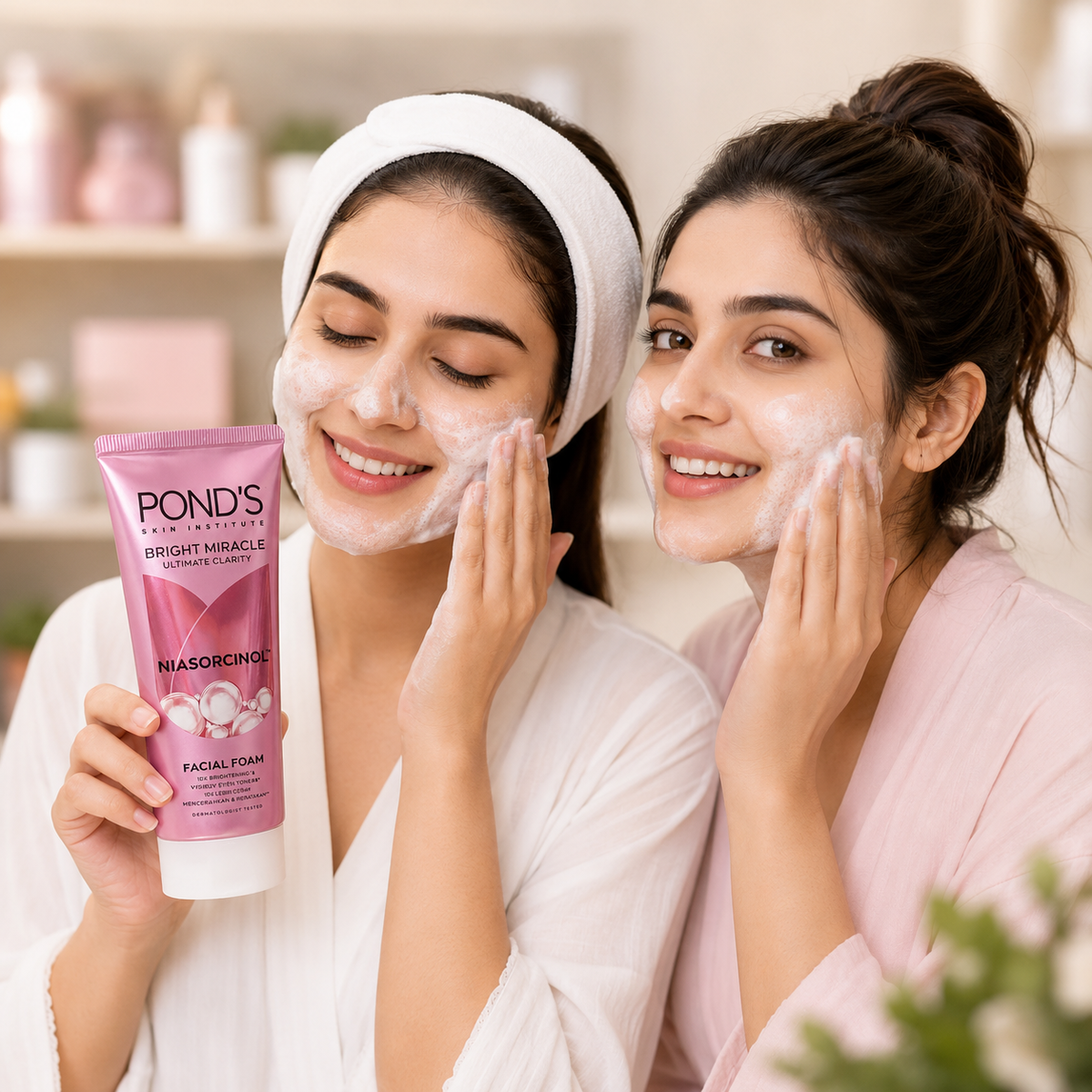Pond’s Bright Miracle Ultimate Clarity Facial Foam with Niacinamide