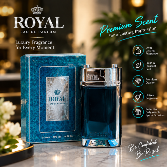 Royal Eau de Parfum – 100ML | Unisex Fragrance