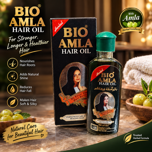 Herbal BIO Amla Hair Oil 100ml – Natural Care for Strong, Healthy & Shiny Hair