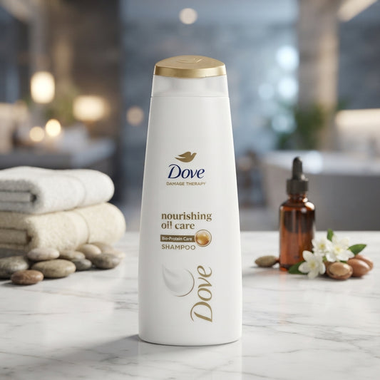 Dove Nourishing Oil Care Shampoo with Bio-Protein Care (400ml)