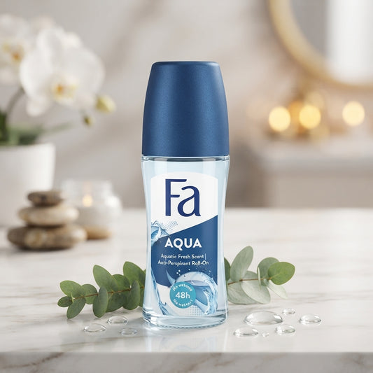 Fa Aqua Roll-On – Aquatic Fresh Scent (50ml)