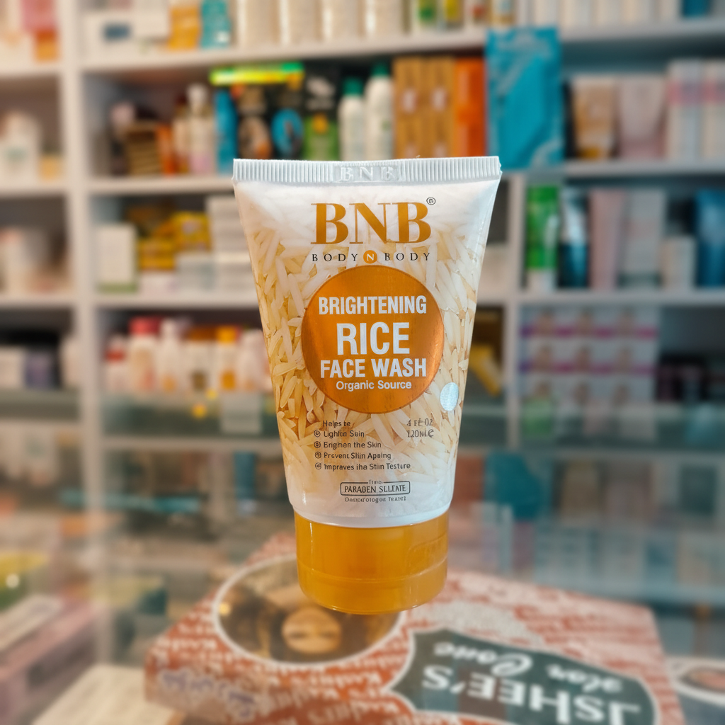 BNB Body N Body Brightening Rice Face Wash – Organic Source | Paraben & Sulfate Free | 120ml