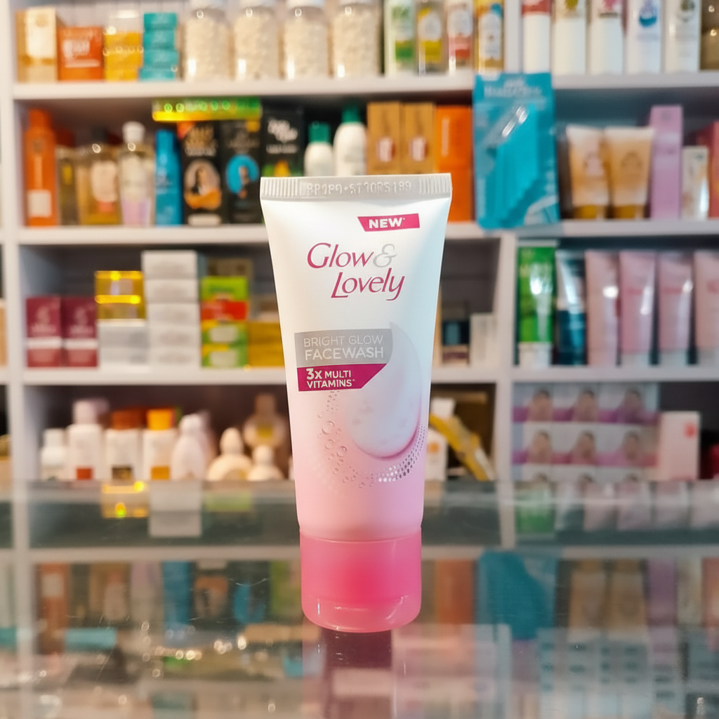 Glow & Lovely Bright Glow Face Wash – 3X Multi Vitamins